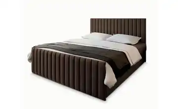 MASSENO Boxbett mit Bettkasten Arion 140x200 cm Braun