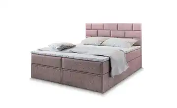 MASSENO Boxbett mit Bettkasten und 2 Schubladen Arinos 140x200 cm Rosa