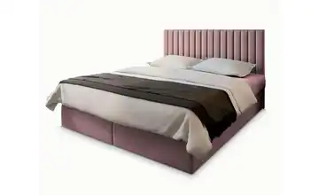 MASSENO Boxbett mit Bettkasten Bresel 140x200 cm Rosa
