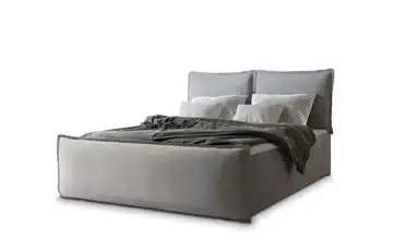 MASSENO Boxbett mit Bettkasten Monta 140x200 cm Hellgrau
