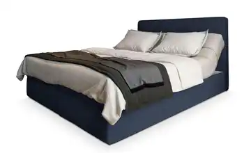 MASSENO Boxbett mit Bettkasten Astor 140x200 cm Blau