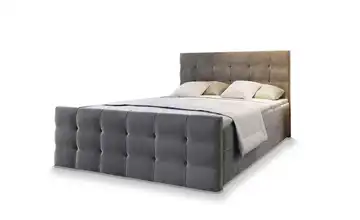 MASSENO Boxbett mit Bettkasten Amon 140x200 cm Grau