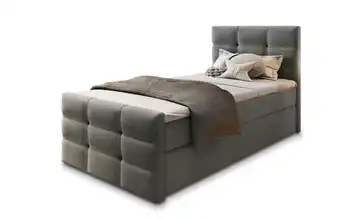 MASSENO Boxbett mit Bettkasten Amon 90x200 cm Grau