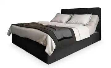 MASSENO Boxbett mit Bettkasten Astor 140x200 cm Schwarz
