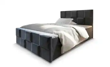 MASSENO Boxbett mit Bettkasten Mona 140x200 cm Grau
