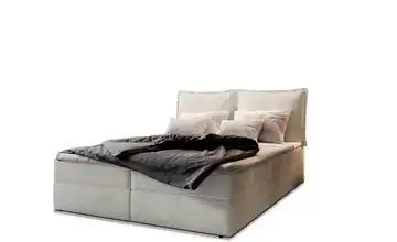 MASSENO Boxbett mit Bettkasten Lente 160x200 cm Beige