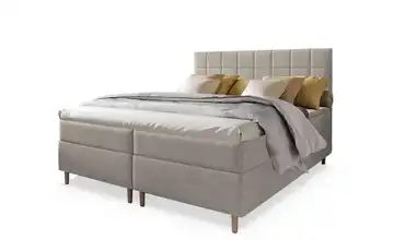 MASSENO Boxbett mit Bettkasten Ibiza 140x200 cm Beige