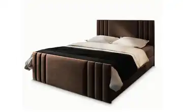 MASSENO Boxbett mit Bettkasten Kanes 140x200 cm Braun