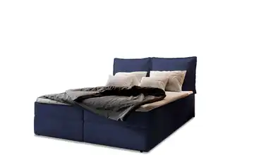MASSENO Boxbett mit Bettkasten Lente 160x200 cm Blau