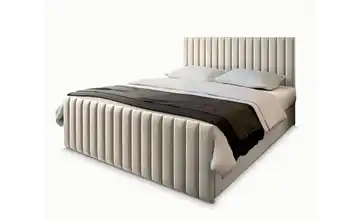 MASSENO Boxbett mit Bettkasten Arion 140x200 cm Beige