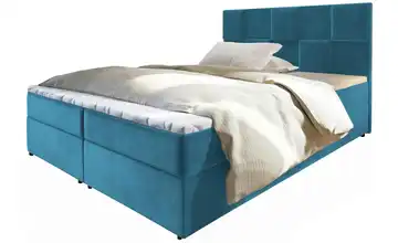MASSENO Boxbett mit Bettkasten Prata 140x200 cm Blau
