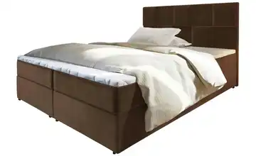 MASSENO Boxbett mit Bettkasten Prata 140x200 cm Braun
