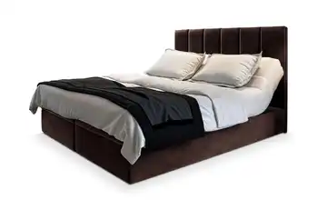 MASSENO Boxbett mit Bettkasten Barino 140x200 cm Braun