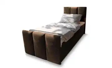 MASSENO Boxbett mit Bettkasten Lago 80x200 cm Braun