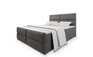 MASSENO Boxbett mit Bettkasten Mulen 160x200 cm Grau