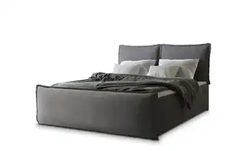MASSENO Boxbett mit Bettkasten Monta 140x200 cm Dunkelgrau