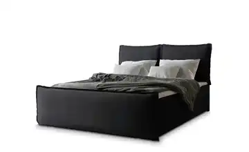 MASSENO Boxbett mit Bettkasten Monta 140x200 cm Schwarz