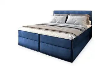 MASSENO Boxbett mit Bettkasten Pellio 140x200 cm Blau