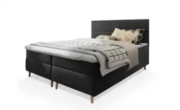 MASSENO Boxbett mit Bettkasten Santa 160x200 cm Grau