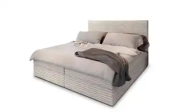 MASSENO Boxbett mit Bettkasten Pisa 140x200 cm Creme