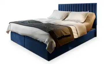 MASSENO Boxbett mit Bettkasten Murlo 160x200 cm Blau