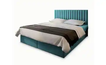 MASSENO Boxbett mit Bettkasten Bresel 140x200 cm Blau