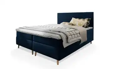 MASSENO Boxbett mit Bettkasten Santa 140x200 cm Blau