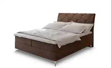 MASSENO Boxbett mit Bettkasten Macon 140x200 cm Braun