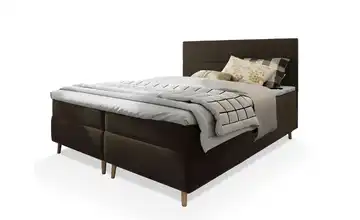 MASSENO Boxbett mit Bettkasten Santa 140x200 cm Braun