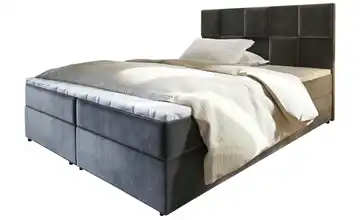 MASSENO Boxbett mit Bettkasten Prata 140x200 cm Grau