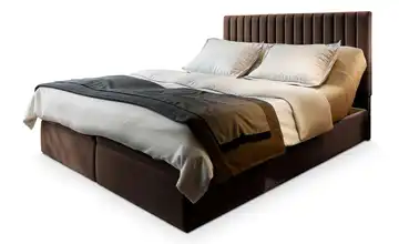MASSENO Boxbett mit Bettkasten Murlo 140x200 cm Braun