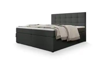 MASSENO Boxbett mit Bettkasten Palma 140x200 cm Grau