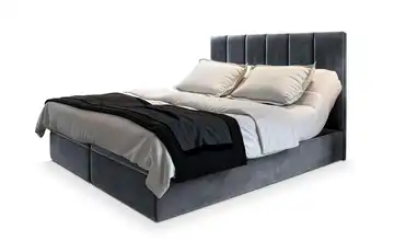 MASSENO Boxbett mit Bettkasten Barino 140x200 cm Grau