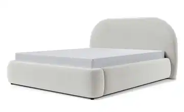 Selsey Polsterbett mit Bettkasten Ovo Velours 160x200 cm Grau