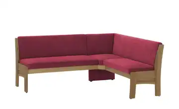 Eckbank mit Stauraum Toledo rechts Rot