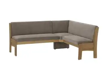 Eckbank mit Stauraum Toledo rechts Dunkelbraun