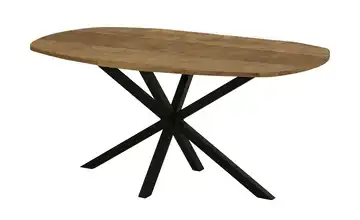 uno Esstisch Kent Teak (Nachbildung) 160 cm bootsförmig