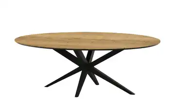 uno Esstisch Wellington 200 cm Eiche (Nachbildung), Natur oval