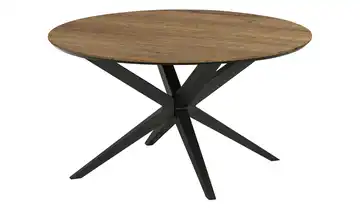 uno Esstisch Wellington Eiche (Nachbildung), Braun 120 cm rund