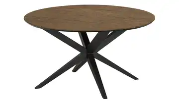 uno Esstisch Wellington Eiche (Nachbildung), Haselnussbraun 140 cm rund
