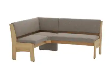 Eckbank mit Stauraum Toledo Dunkelbraun links