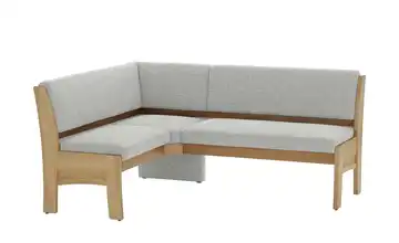 Eckbank mit Stauraum Toledo Hellgrau links