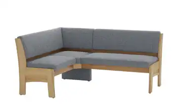 Eckbank mit Stauraum Toledo Dunkelgrau links