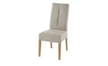 Woodford Esszimmerstuhl Laura Flachgewebe Beige