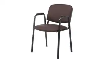 Besucherstuhl Braun