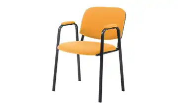 Besucherstuhl Orange
