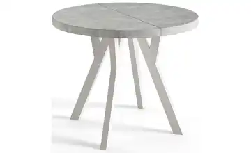 Esstisch ausziehbar Ove Grau 120x120