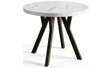 Esstisch ausziehbar Ove Hellgrau 100x100