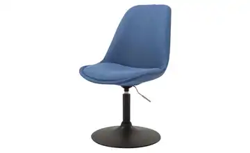 Drehstuhl drehbar Maverick Blau, Schwarz