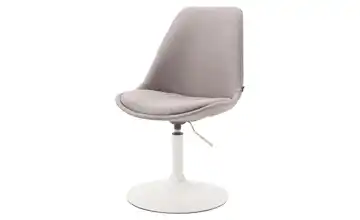 Drehstuhl drehbar Maverick Grau, Weiß